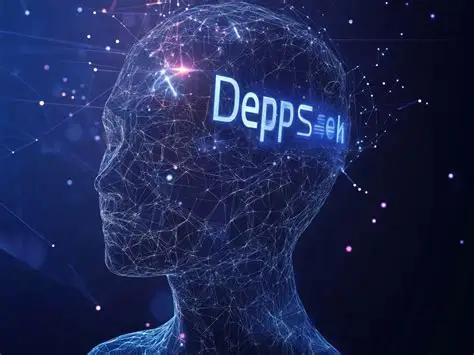 竖井探头传回的DeepSeek网页版对话入口实时画面